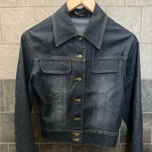 Dark Gray Denim Jacket